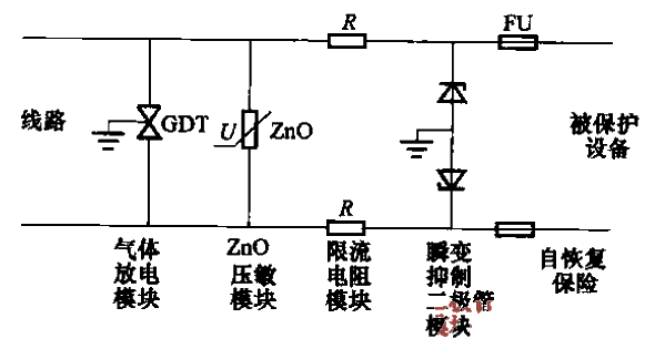 過電壓變換器內部結構及在建筑物電力系統中的安裝